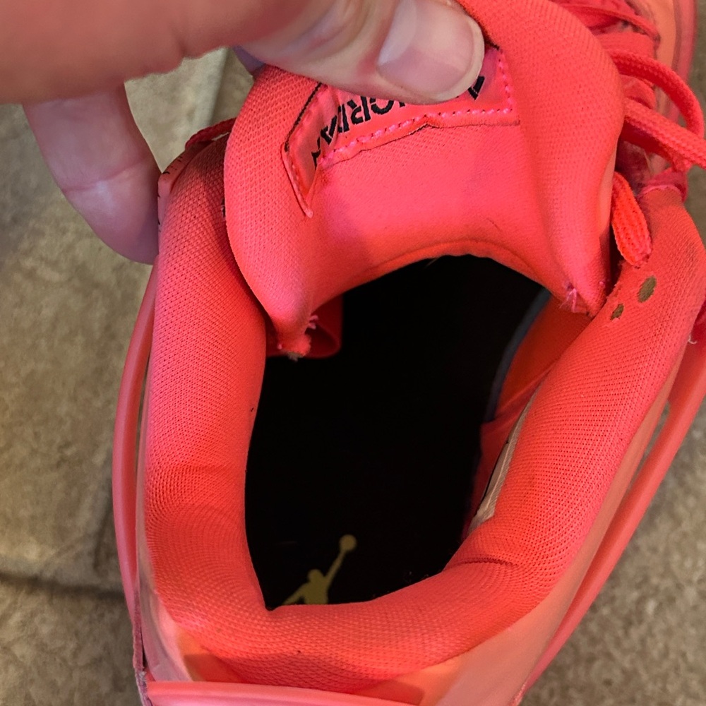 Nike Air Jordan 4 Retro Hot Punch Pink Women's - Picture 11 of 16
